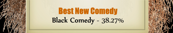 Best New Comedy – Runner Up – Black Comedy: 38.27%