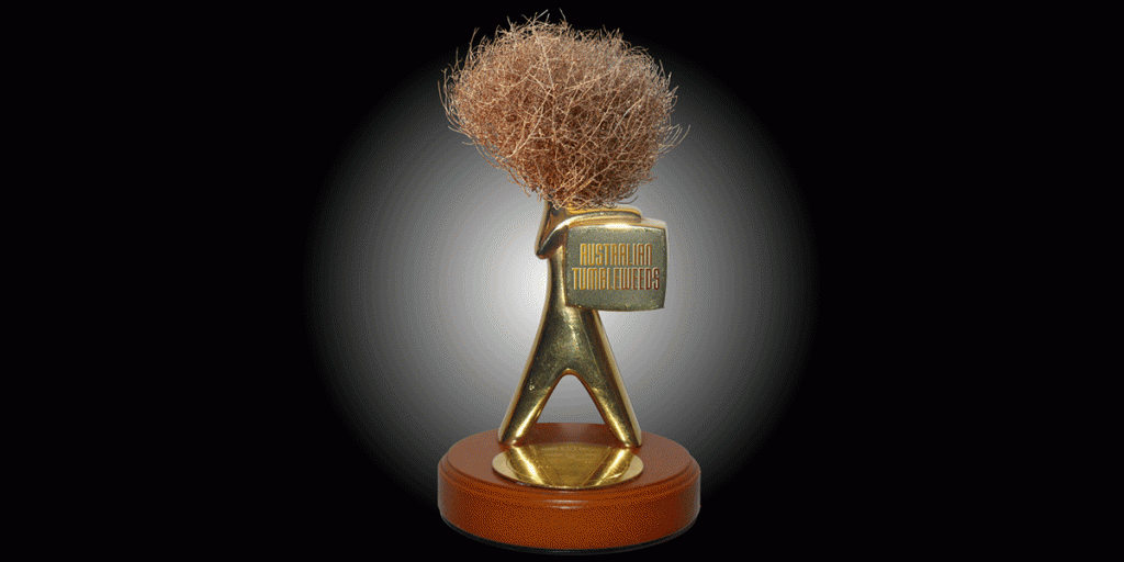 Australian Tumbleweeds Awards statuette