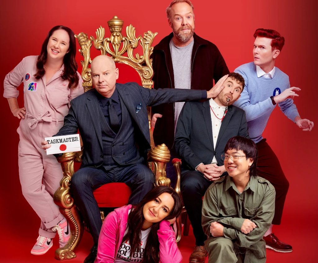 The cast of Taskmaster series 2 pose together